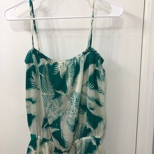 J. Crew Palm Tree Jumpsuit